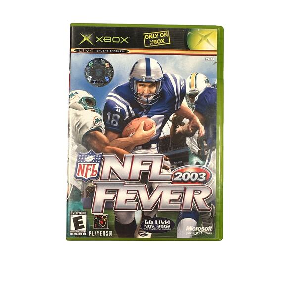 NFL Fever 2003 (Microsoft Xbox, 2002) Complete - Picture 2 of 6